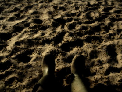 Stiefel im Sand